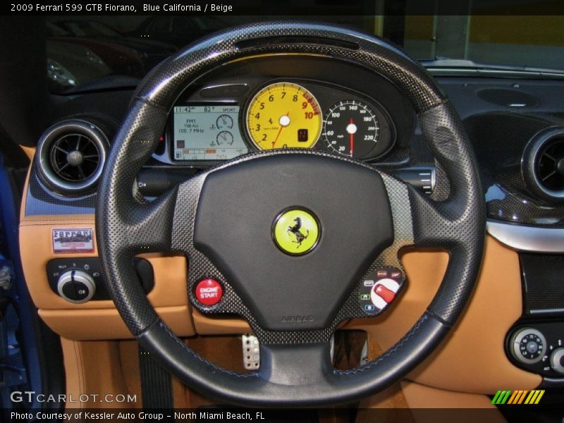  2009 599 GTB Fiorano  Steering Wheel