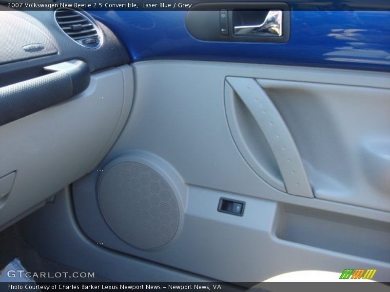 Laser Blue / Grey 2007 Volkswagen New Beetle 2.5 Convertible