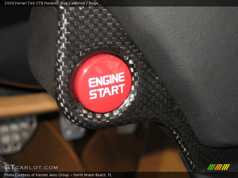 Controls of 2009 599 GTB Fiorano 