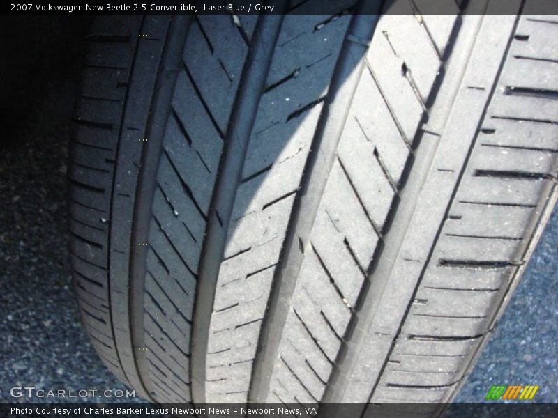 Laser Blue / Grey 2007 Volkswagen New Beetle 2.5 Convertible