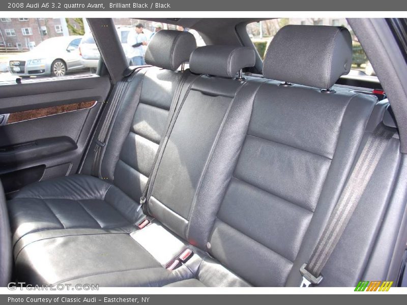 Brilliant Black / Black 2008 Audi A6 3.2 quattro Avant