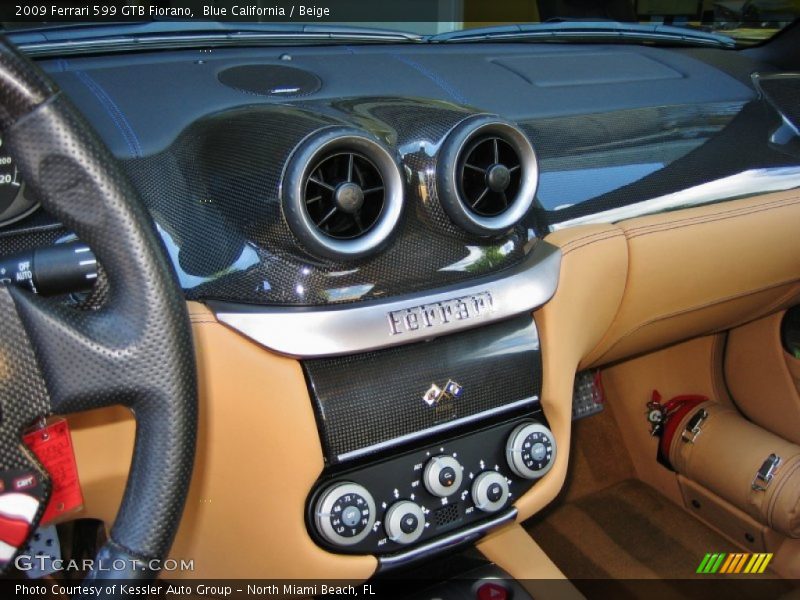 Controls of 2009 599 GTB Fiorano 