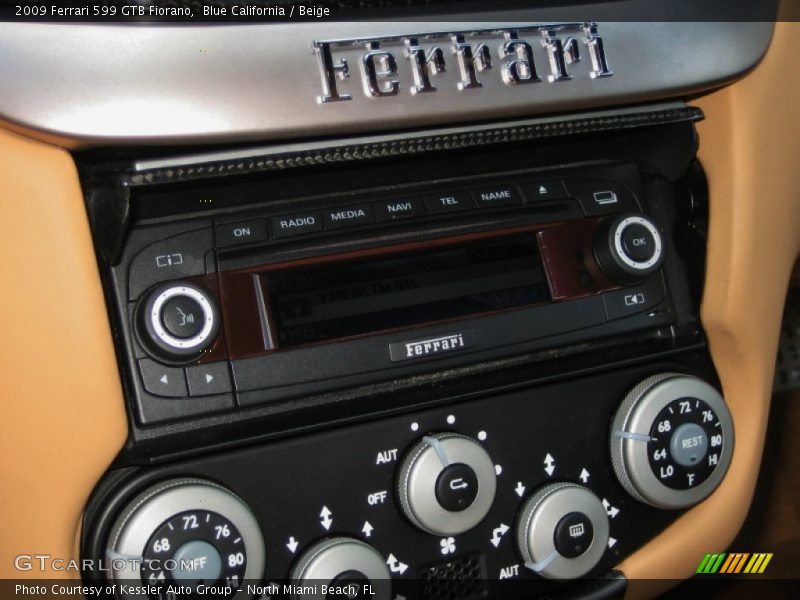 Blue California / Beige 2009 Ferrari 599 GTB Fiorano
