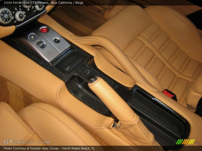 Blue California / Beige 2009 Ferrari 599 GTB Fiorano