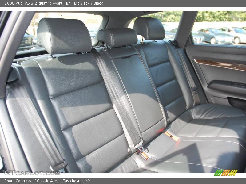 Brilliant Black / Black 2008 Audi A6 3.2 quattro Avant