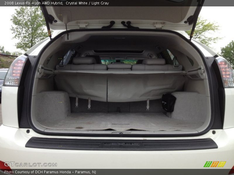 Crystal White / Light Gray 2008 Lexus RX 400h AWD Hybrid