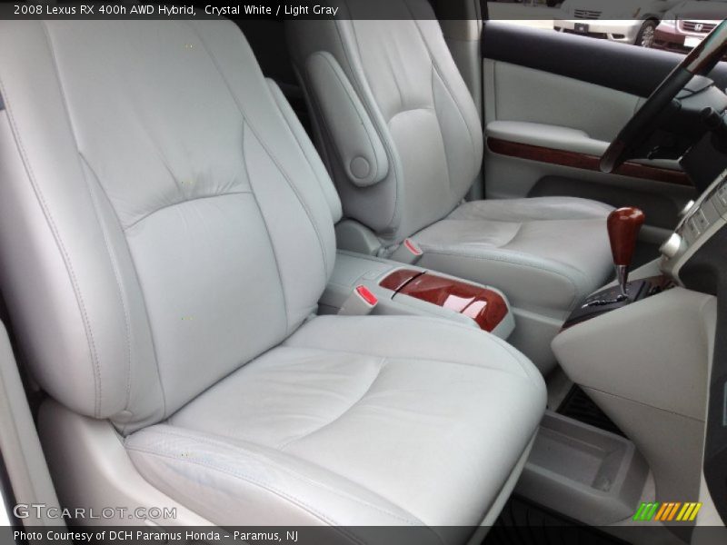 Crystal White / Light Gray 2008 Lexus RX 400h AWD Hybrid