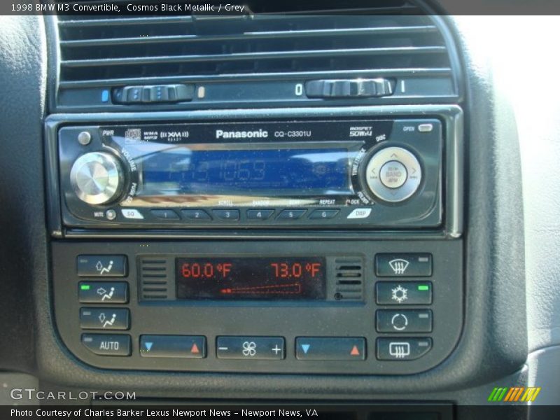 Controls of 1998 M3 Convertible
