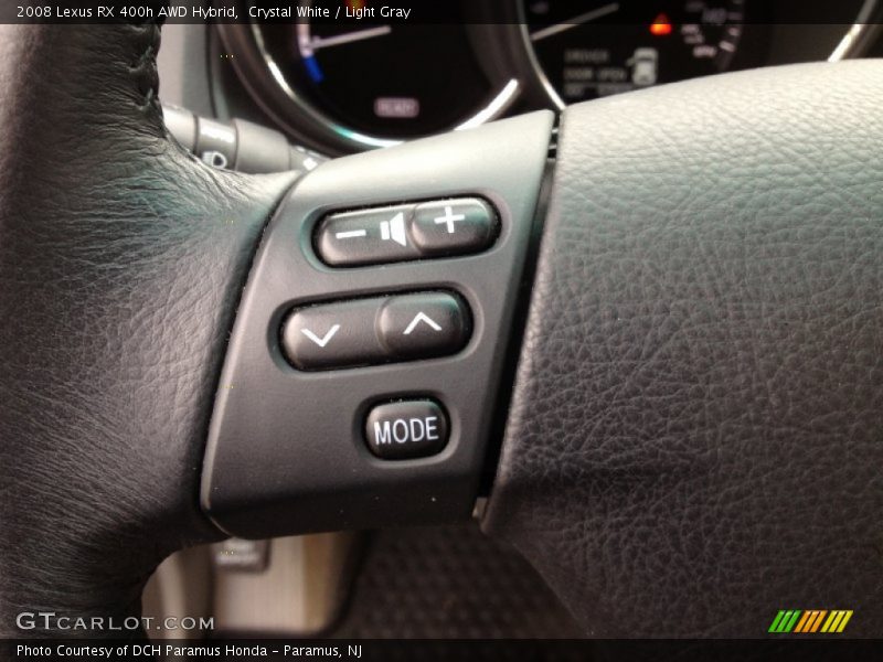 Crystal White / Light Gray 2008 Lexus RX 400h AWD Hybrid