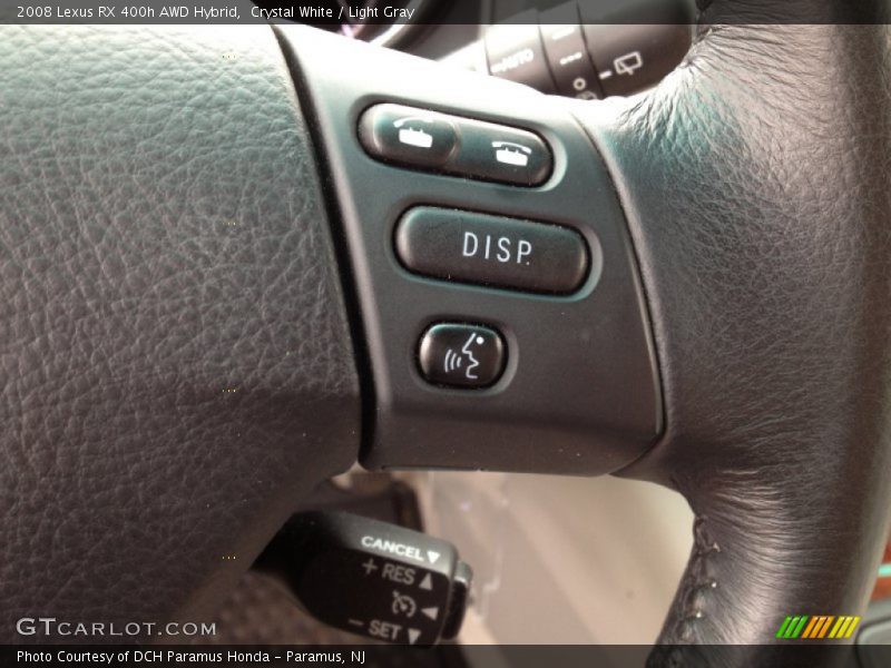 Crystal White / Light Gray 2008 Lexus RX 400h AWD Hybrid