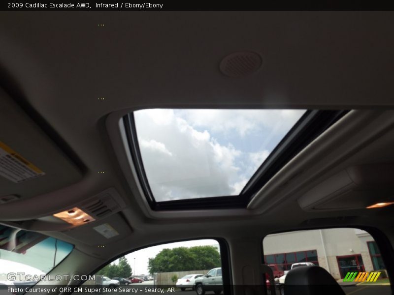 Infrared / Ebony/Ebony 2009 Cadillac Escalade AWD