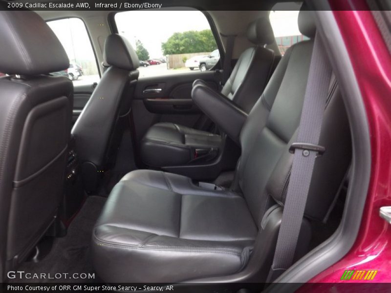 Infrared / Ebony/Ebony 2009 Cadillac Escalade AWD