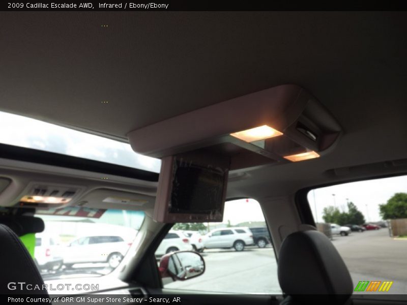 Infrared / Ebony/Ebony 2009 Cadillac Escalade AWD