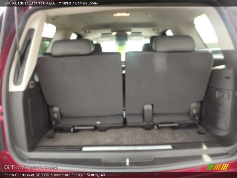 Infrared / Ebony/Ebony 2009 Cadillac Escalade AWD