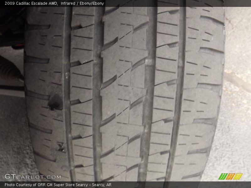 Infrared / Ebony/Ebony 2009 Cadillac Escalade AWD