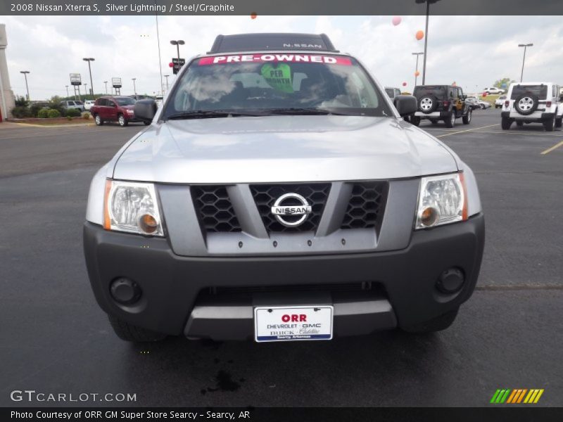 Silver Lightning / Steel/Graphite 2008 Nissan Xterra S