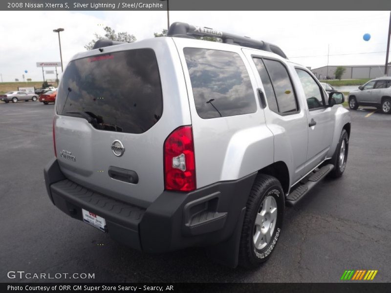 Silver Lightning / Steel/Graphite 2008 Nissan Xterra S