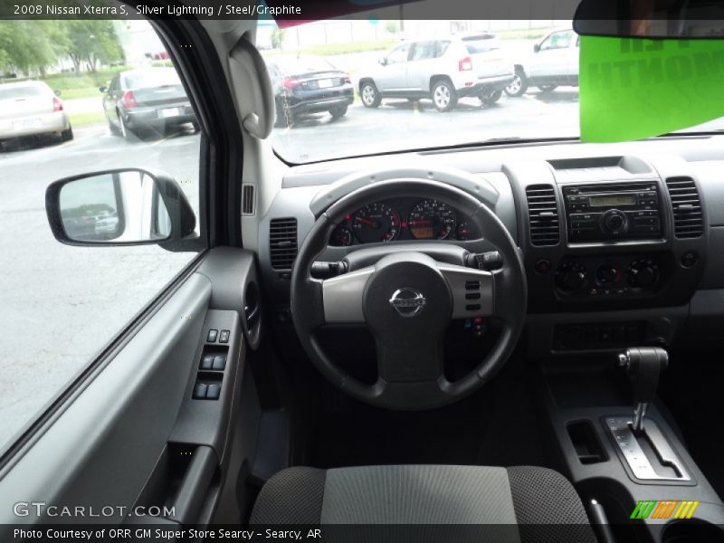 Silver Lightning / Steel/Graphite 2008 Nissan Xterra S