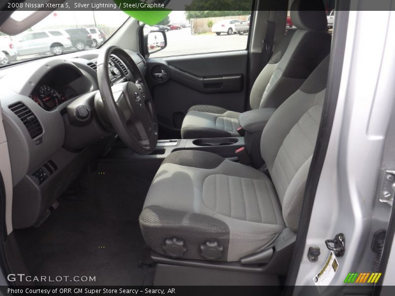 Silver Lightning / Steel/Graphite 2008 Nissan Xterra S