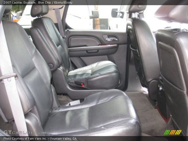 Blue Chip / Ebony/Ebony 2007 Cadillac Escalade