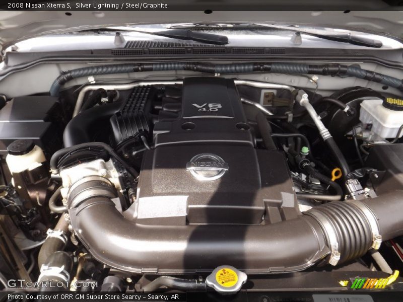 Silver Lightning / Steel/Graphite 2008 Nissan Xterra S