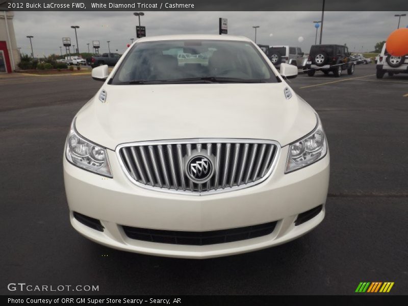 White Diamond Tricoat / Cashmere 2012 Buick LaCrosse FWD