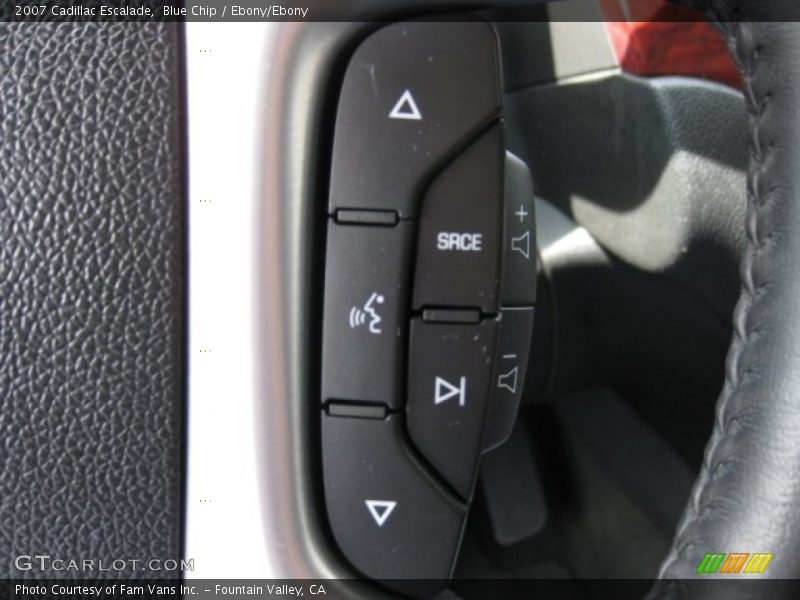 Blue Chip / Ebony/Ebony 2007 Cadillac Escalade