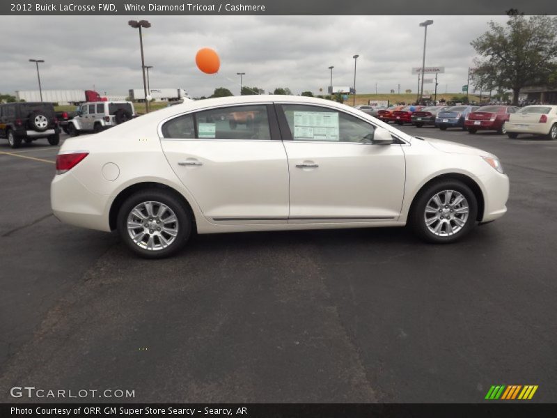 White Diamond Tricoat / Cashmere 2012 Buick LaCrosse FWD