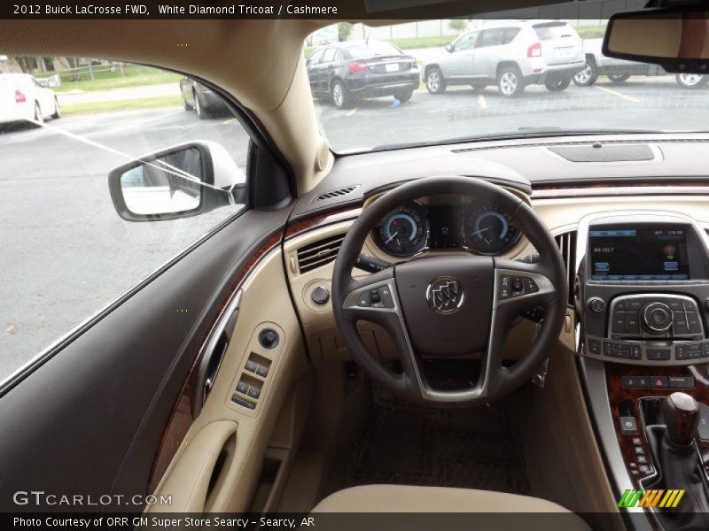 White Diamond Tricoat / Cashmere 2012 Buick LaCrosse FWD