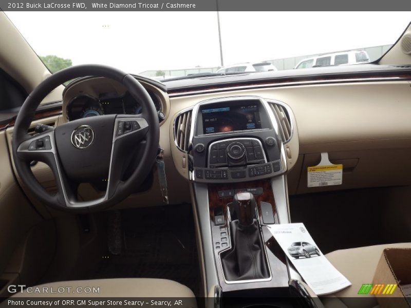 White Diamond Tricoat / Cashmere 2012 Buick LaCrosse FWD