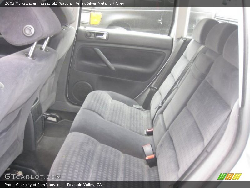 Reflex Silver Metallic / Grey 2003 Volkswagen Passat GLS Wagon