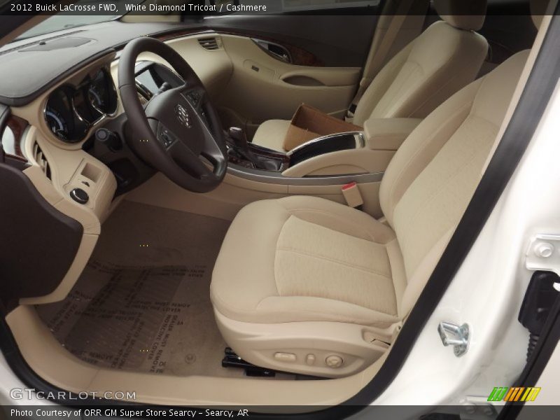 White Diamond Tricoat / Cashmere 2012 Buick LaCrosse FWD
