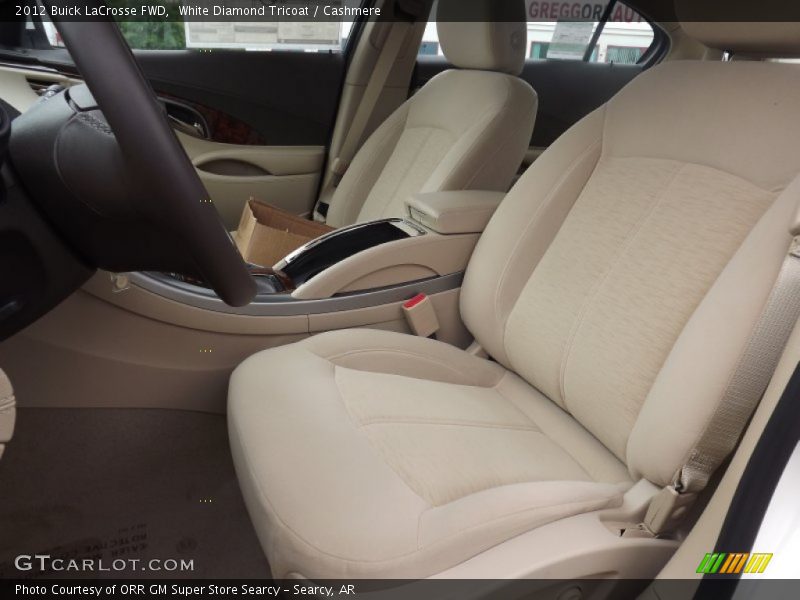 White Diamond Tricoat / Cashmere 2012 Buick LaCrosse FWD