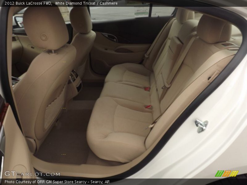 White Diamond Tricoat / Cashmere 2012 Buick LaCrosse FWD