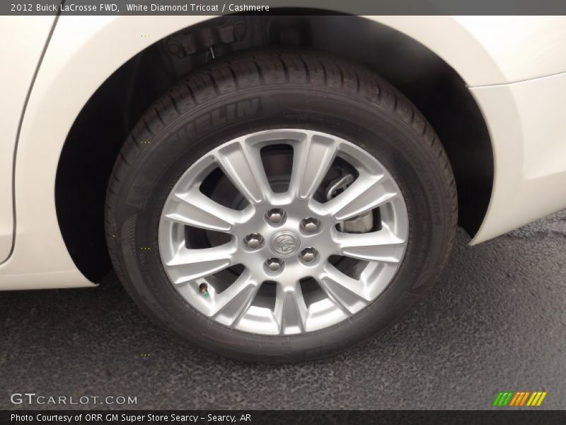 White Diamond Tricoat / Cashmere 2012 Buick LaCrosse FWD