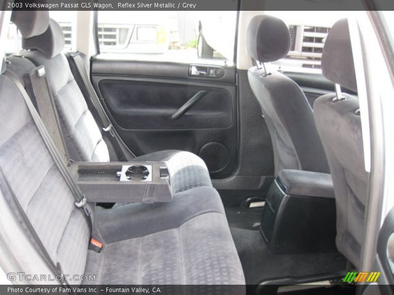 Reflex Silver Metallic / Grey 2003 Volkswagen Passat GLS Wagon