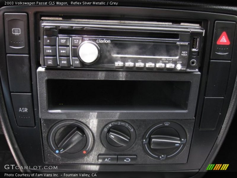 Reflex Silver Metallic / Grey 2003 Volkswagen Passat GLS Wagon