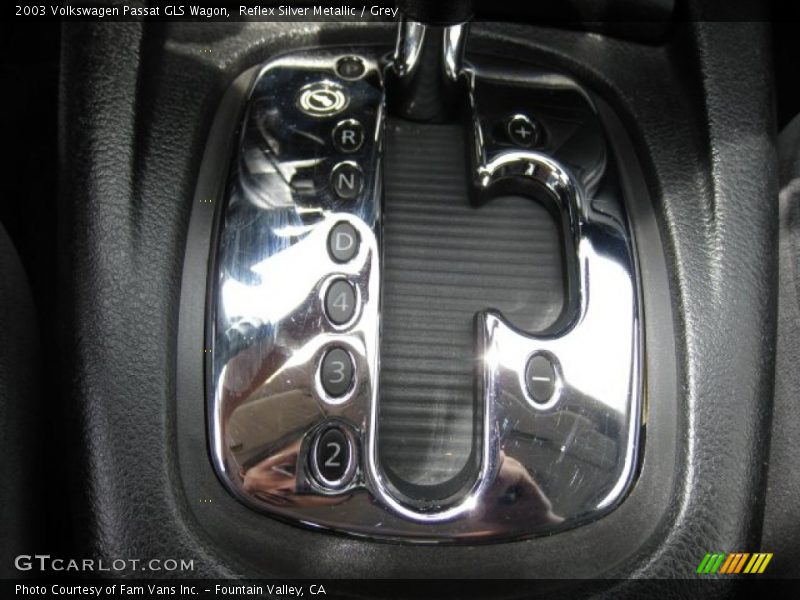 Reflex Silver Metallic / Grey 2003 Volkswagen Passat GLS Wagon