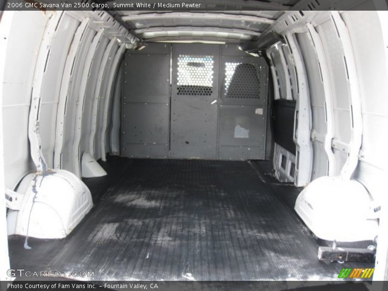 Summit White / Medium Pewter 2006 GMC Savana Van 2500 Cargo