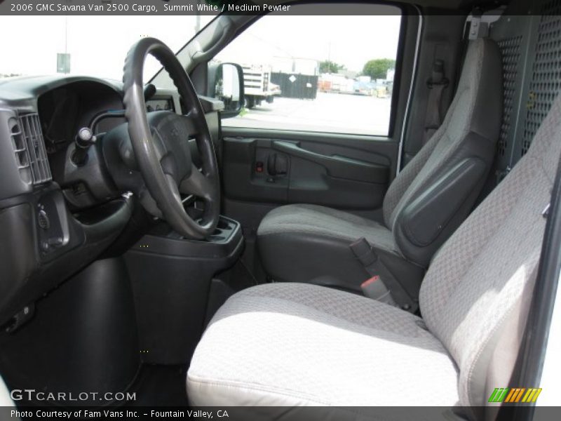 Summit White / Medium Pewter 2006 GMC Savana Van 2500 Cargo