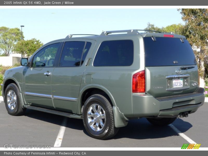 Jade Green / Willow 2005 Infiniti QX 56 4WD