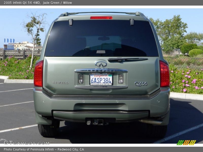 Jade Green / Willow 2005 Infiniti QX 56 4WD