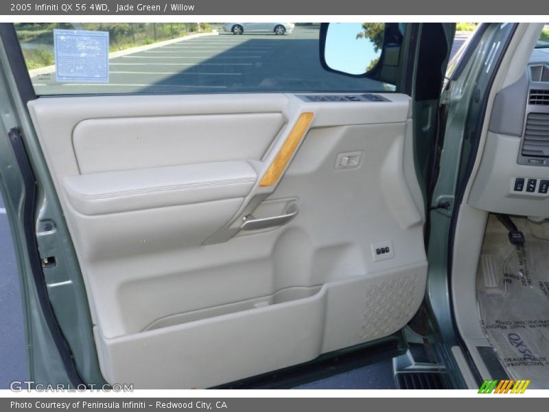 Jade Green / Willow 2005 Infiniti QX 56 4WD