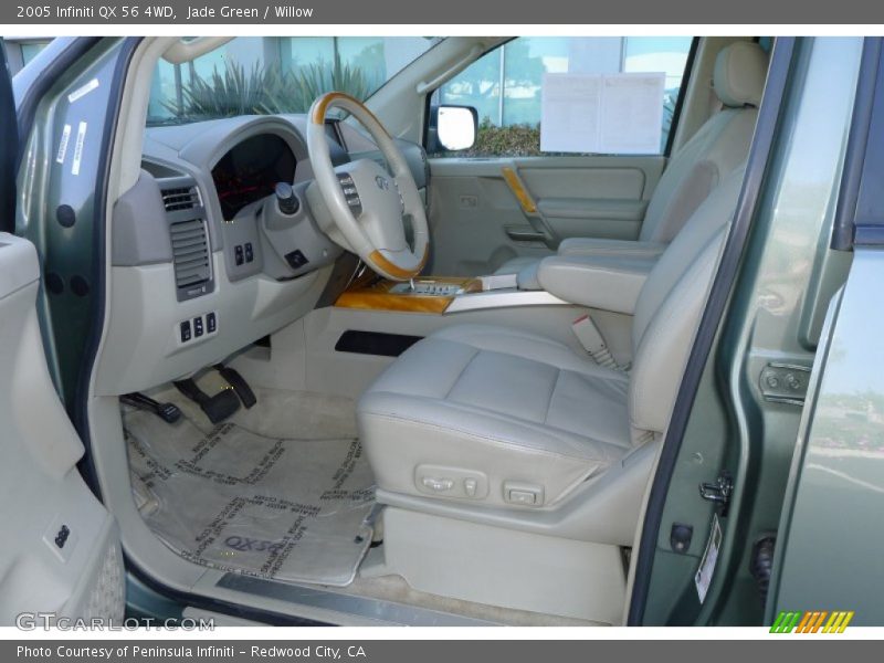 Jade Green / Willow 2005 Infiniti QX 56 4WD
