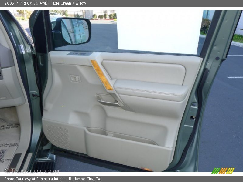 Jade Green / Willow 2005 Infiniti QX 56 4WD