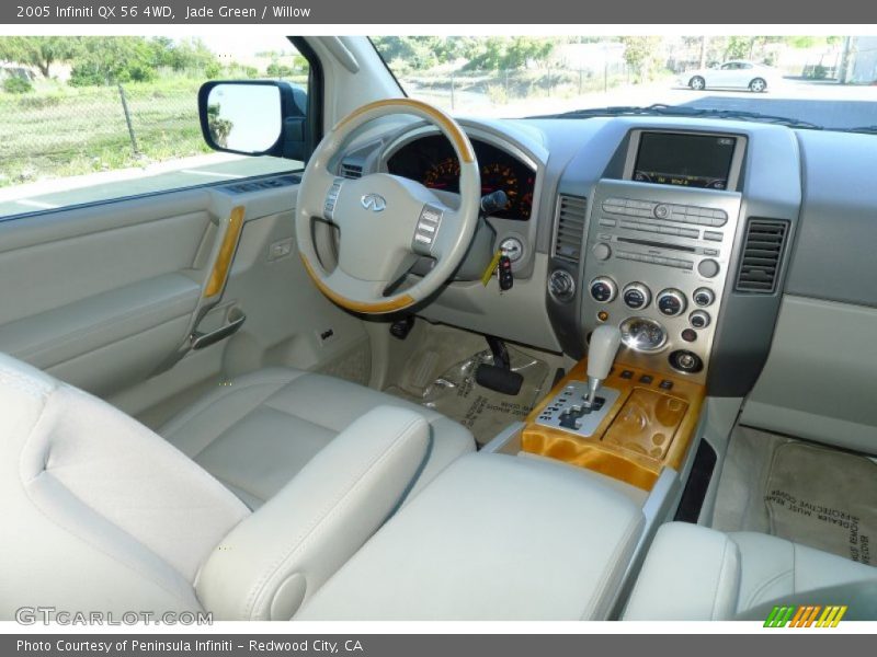 Jade Green / Willow 2005 Infiniti QX 56 4WD