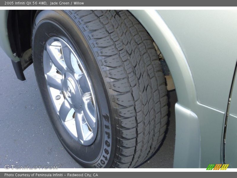 Jade Green / Willow 2005 Infiniti QX 56 4WD