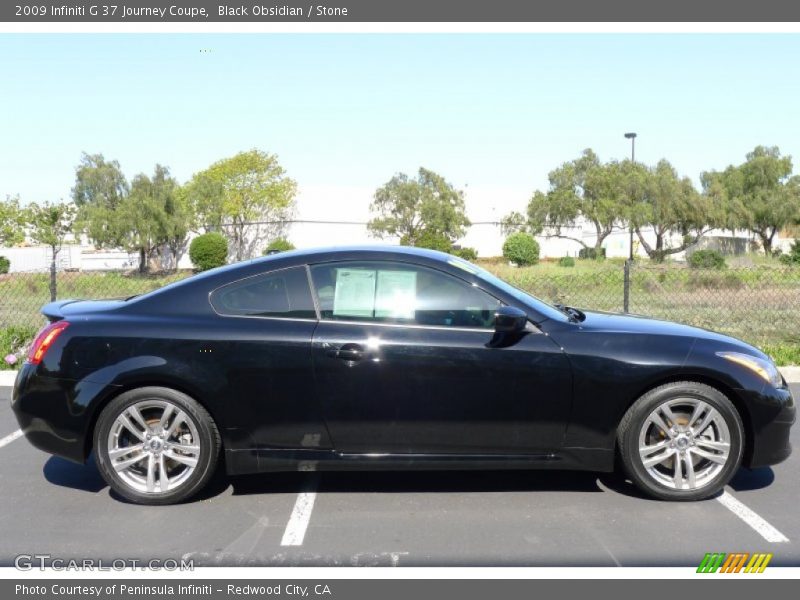 Black Obsidian / Stone 2009 Infiniti G 37 Journey Coupe