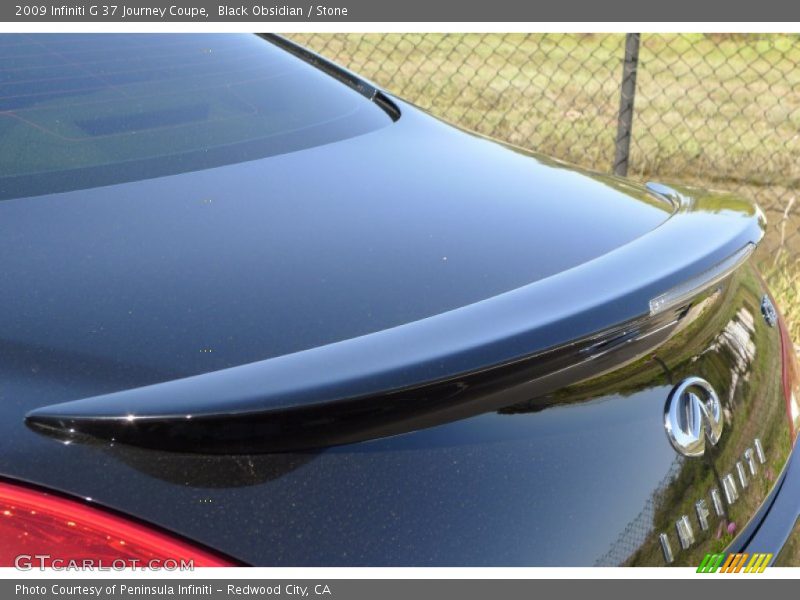 Black Obsidian / Stone 2009 Infiniti G 37 Journey Coupe