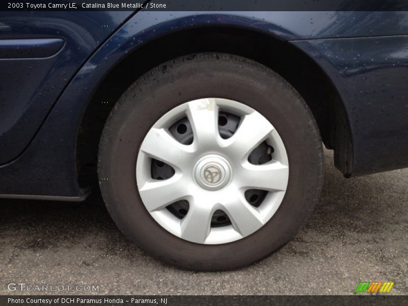 Catalina Blue Metallic / Stone 2003 Toyota Camry LE